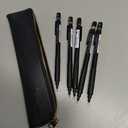 Graph 1000 for Pro Mechanical Drafting Pencil Set (0.3mm / 0.4mm / 0.5mm / 0.7mm / 0.9mm), qullity original Black slim pen case