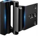 Home Security Door Lock Reinforcement - Child Proof High Security Door Locks with 3" Stop Withstand 800 lbs for Inward Swinging Front Door, Night Kids Safety Metal Flip Deadbolt Latch Defend Home