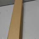 LazBlinds No Drill Light Filtering Roman Shades, Beige, 34" W x 48" H