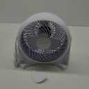 Honeywell TurboForce Air Circulator, Small Tabletop Fan, Quiet Personal Fan for Home or Office, 3 Speeds, 90 Degree Pivoting Head, White, HT-904