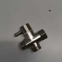 Solid Brass 3-way G1/2 Shower Diverter (Brushed Nickel)