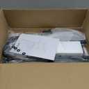 Slim Storage Cart, 4-Tier Small Rolling Cart with Wheels, 5.9" Deep, Narrow Bathroom Shelf Trolley for Kitchen, Bathroom, Laundry Room, Rustic Brown Standard 4-Tier (5.9" W x 33.6" H)