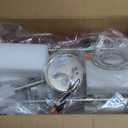 FEMILA 3000K LED Track Lighting, 53" Modern Track Lighting Kit, Come with Bulbs, Brushed Nickel Finish, GU10 Base, 4FS84TL-6 BN