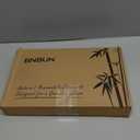 Bamboo Cutting Board for Kitchen, 3-Piece Set with Juice Grooves, Side Handles & Non-Slip Mats  Durable Bamboo Chopping Board for Meat, Vegetables and Fruits