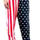 bopika Men's American Flag Pants Men's Sport Sweatpants Baggy Pant Joggers Long Pants with Pockets (Red, M)