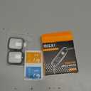 Misxi 2 Pack Hard PC Case with Tempered Glass Screen Protector Compatible with Apple Watch SE 3 (2025) SE 2 SE Series 6 Series 5 Series 4 40mm, Black