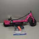 Razor E100 Electric Scooter for Kids Ages 8+ - 8" Pneumatic Front Tire, Hand-Operated Front Brake, Up to 10 Mph and 40 Min of Ride Time, for Riders Up to 120 Lbs (Pink)