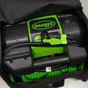 Slime 40086 Tire Inflator, Cordless, Pro Power, Portable Air Compressor Pump, Auto Shut-Off, Lithium Ion Battery and LED Light, Rechargeable, 3 min inflation