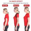 Schiara Posture Corrector for both Men and Women, Comfortable Upper and Back Brace, Adjustable Back Straightener Support for Back, Shoulder and Neck
