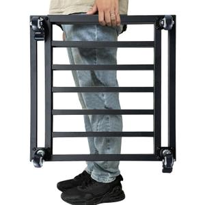 22" Plant Caddy with Wheels Heavy Duty, Large Metal Plant Rollers with Wheels,Rolling Square Plant Stands with 360 Swivel Casters,Plant Dolly for Large Plants,Pot (22Inch-1 Pack)
