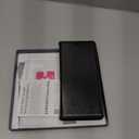 MONASAY Wallet Case Fit for Samsung Galaxy S24 Ultra 5G[Lens & Glass Screen Protector] [RFID Blocking] Flip Folio Leather Cell Phone Cover with Credit Card Holder, 6.8 inch, Black