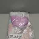 XiDi Dream Star Blackout Curtains for Kids Rooms Girl Princess Curtain for Daughter Bedroom Window (Pink Purple Green, W52 X L84)