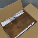 Delamu Stackable Metal Fruit Basket with Wood Lid 2 Pack, Hanging Wall Organizer for Kitchen Counter, Pantry Storage for Onions, Potatoes, Garlic, Fruits, Spices, Black