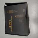 Rotating Hair Dryer Brush Ceramic, Blow Dryer Brush 2 Spin Brushes Set 1.5 Inch &2 Inch, One-Step Hot Air Brush Volumizer, Smooth, C-Curls|Pink