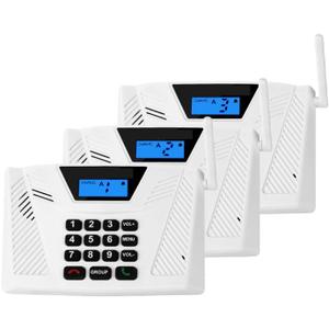 Intercoms Wireless for Home, Hands Free Intercom Upgrade, Full Duplex Two Way Real time Wireless Intercom System 5300ft with Automatic Answer Group Call Function Fit for Hotel Office Store(3Packs)