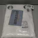 NICETOWN White Linen Curtains 108 inches Extra Long 2 Panels Set, Grommet Open Linen Elegant Privacy Semi Sheer Vertical Drapes for Farmhouse/French Door/Living Room, W52 x L108