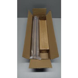 Curtain Rod 48in-86in 1pack Brown Diameter 1"