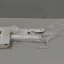 HOLDN STORAGE Over The Door Hanger Foldable - Over The Door Rack for Hanging Towels, Coats & Clothes - Over The Door Hanger Hooks for Bedroom, Washroom and Office. (1 Pack, White)