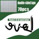 2 x Love You Bye Wood Signs Wall Decor 43",Home Decor with Dogs Cute Signs,Modern Entryway Hallway Wall Boho Art Decorations Express Love and Warm Family Door Decor Sign (Dog)