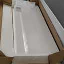 Floating Shelves Set of 2 for Wall, Bathroom Shelves Wall Mounted for Living Room Kitchen, Bedroom, Bathroom Storage Over Toilet, Home Decor (11.4" D x 35.5" W x 2" H)