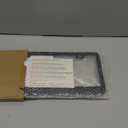 Ohuhu License Plate Frame with Screw Caps: 2Pcs Licenses Plates Frames Car Licenses Plate Covers Holders for US Vehicles (Black - 2 Holes)