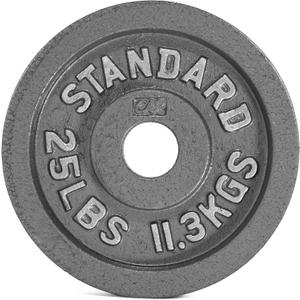 CAP Barbell 2-Inch Olympic Weight Plate | Multiple Options (25 lb - Single)