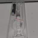 MioHHR Slim Metal Band Compatible with Apple Watch Band 42mm(Series 11 10) 41mm(Series 9 8 7) 40mm(Series 6 5 4 SE3/2/1) 38mm(Series 3 2 1),Stainless Steel iWatch Bands for Women,Silver/Gold