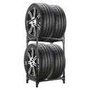 Hershii Tire Rack, Tire Storage Rack Stand Garage Storage Shelf Organizer
