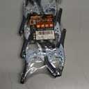 HORUSDY 6-Piece 6" inch Spring Clamp, Heavy Duty Spring Metal Spring Clamps, 2.5"-inch Jaw opening (6-Piece) (Black)