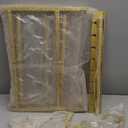 Champagne Glass Holder Champagne Wall Holder for Party, 5-Tier White Metal Flutes Display Stand Hold 40 Glasses with Swivel Casters for Wedding, Glasses Not Inc (White) (gold)