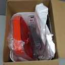 Heated Chicken Waterer, 1.9 Gallon PoultryWater Heater for Winter with 4 Horizontal Nipples, Thermostatically Controlled, 3 Adjustable Heights, Anti-Freezing Watering System for Coop Accessorie