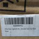 Office Chair, Ergonomic Desk Chairs 330LBS Capacity High Back Mesh Computer Chair with Flip-up Armrests, Comfy Work Chair with Adjustable Lumbar Support, Rolling Chair (One Size, Black)