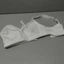 DotVol Women's Full Figure Minimizer Bras Comfort Large Busts Wirefree Non Padded Plus Size Bra (White)