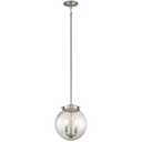 Holbrook 2 Light 10 inch Brushed Nickel Mini Pendant Ceiling Light