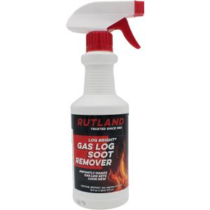 Rutland 570-6 Bright Gas Log Soot Remover, 16 Fluid Ounce