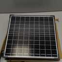 POPOSOAP Solar Pond Pump, 30W Solar Water Pump 430GPH Flow Adjustable, Solar Fountain Pump with Diverter Valve & 6.6 FT Tubing for Ponds, Wildlife Garden, Waterfall, Fountain, Water Feature-P130H