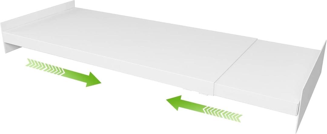 Expandable Closet Shelf Organizer, Adjustable Shelves Organizer, Storage Shelving Rack DIY Divider RV Separator for Cabinet Pantry Wardrobe Cupboard Kitchen, 1 Pack, XXL (XXL (1Pack) - D: 15.80" W: 26"~38"W)