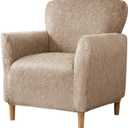 LiveGo Stretch Banquet Armchair Covers, Soft Jacquard Accent Chair Cover with Arms, Armchair Slipcovers Furniture Protector Machine Washable for Living Room Office Reception Reading Chair Sofa