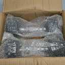 Hex Dumbbell Set, 2.5-65 lb Rubber Encased Exercise & Fitness Dumbbells, Weights Dumbbells Set of 2, Hand Weight for Strength Training (8 lb, Pair)