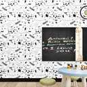 Peel and Stick Wallpaper Black and White Contact Paper Modern Dog Animal Wall Paper Textured Self Adhesive Removable Wallpaper for Nursery Kids Room Cabinets Shelf Liner Vinyl Roll 17.5"x102"