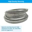 144959 Deck Belt for Craftsman 42 Inch 532144959 DLT3000 Husqvarna LT150 YT42LS YTH20B42T YTH1842 Poulan AYP LT3000 Lawn Mower Replaces 138255 532144959 532138255 (1/2'' x 95'')