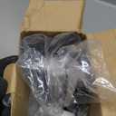 SetSail Floor Scrub Brush with 51-Inch Long Adjustable Handle 2 in 1 Scrape Brush Stiff Bristle Floor Scrubber for Cleaning Shower Bathroom Garage Kitchen Wall Deck Tub Tile (Grey White-standard-1 Pack)