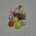 15 Pcs Squeaky Dogs Balls Bulk 2.4in Latex Dog Squeaky Toy Soft Rubber Dog Ball Floating High Bouncy Soccer Tennis Basketball Baseball Football Ball Toy for Aggressive Chewers Small Medium Large