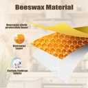 Reusable Bread Bags for Homemade Bread, Large Cotton Beeswax Bags, Sourdough Bag, Beeswax Bag, Sourdough Storage(2 Pack) Noblefuny