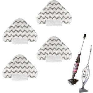 4 Pack Steaming Mop Replacement Pads Triangle for Shark Lift-Away Genius S3973 S3973D S5003D S6001 S6002 3973WM S5002 Steam Pocket Mop Series