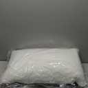 AC Pacific Nidra Collection Gel Infused Memory Foam Queen/Standard Sized Pillow, White, 1 Count