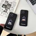 Yonds Queen for iPhone 15 Pro Max Cute Case, Cool Cartoon Astronaut Space Planet Rocket Design Stylish Bumper Cover Protective Anti-Slip Shockproof Case(iPhone 15 Pro Max, Hamburger)