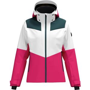 HEAD Women’s Element Insulated Ski Jacket – Waterproof, Mechanical Stretch, Detachable Hood, Snow Gaiter (L)