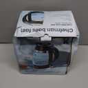 Chefman Electric Kettle, 1.8L 1500W, Hot Water Boiler, Removable Lid for Easy Cleaning, Auto Shut Off, Boil-Dry Protection, Stainless Steel Filter, BPA Free, Borosilicate Glass Electric Tea Kettle (Black)