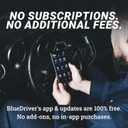 BlueDriver Bluetooth Pro OBDII Scan Tool for iPhone & Android - No Subscription Fee - OBD2 Car Scanner and Code Reader - Diagnose Check Engine, ABS, SRS, Airbag & 7000+ Issues on Vehicles 1996+